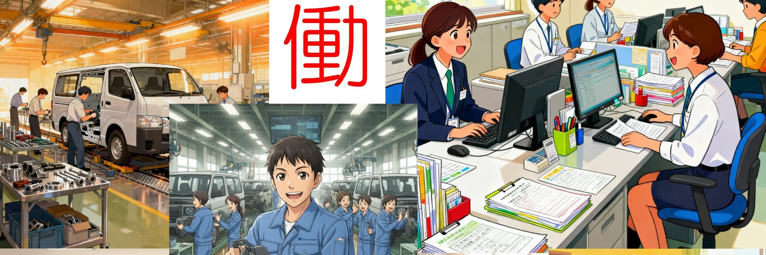 働く人へのご褒美　Worker Rewards